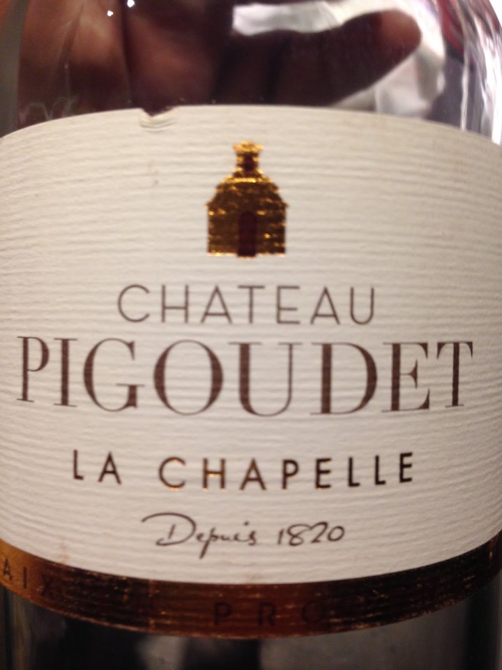 rosé pigoudet la chapelle