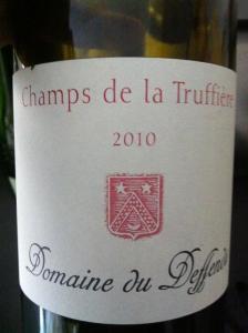 champs de la truffière domaine du deffends