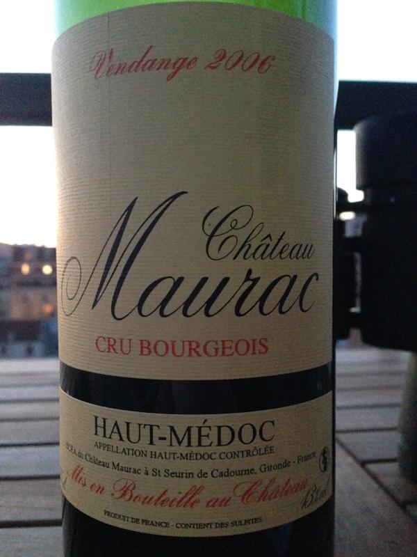 chateau maurac haut medoc
