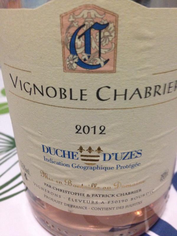 duché uzes chabrier rosé