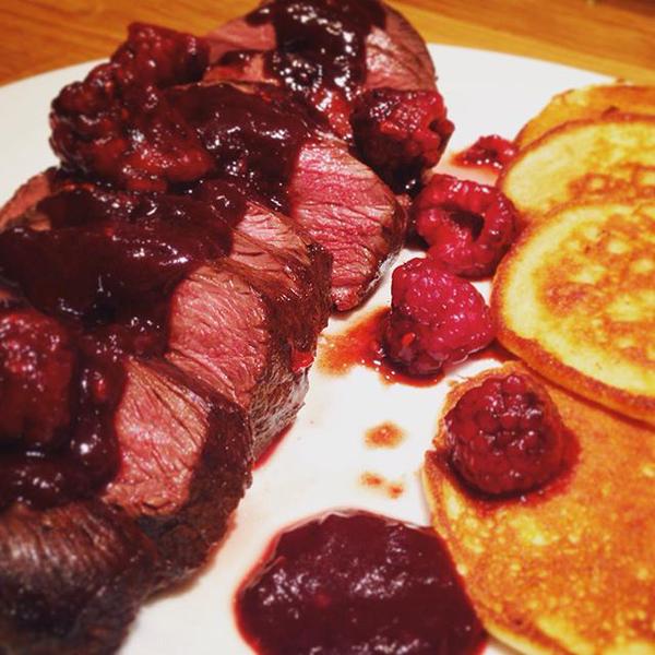 magret-canard-framboise