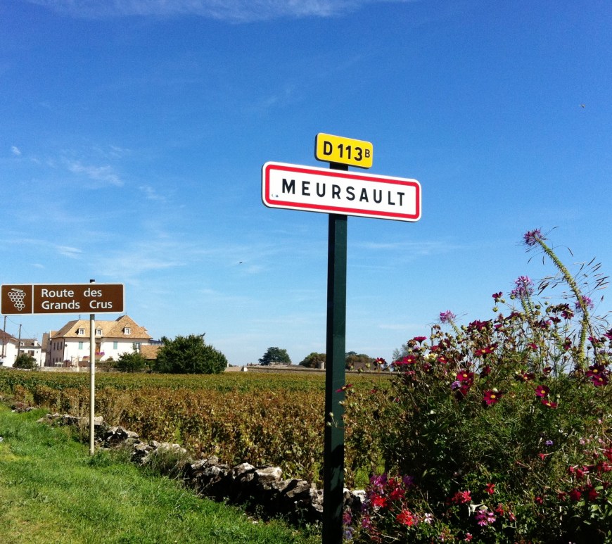 Meursault route des grands crus